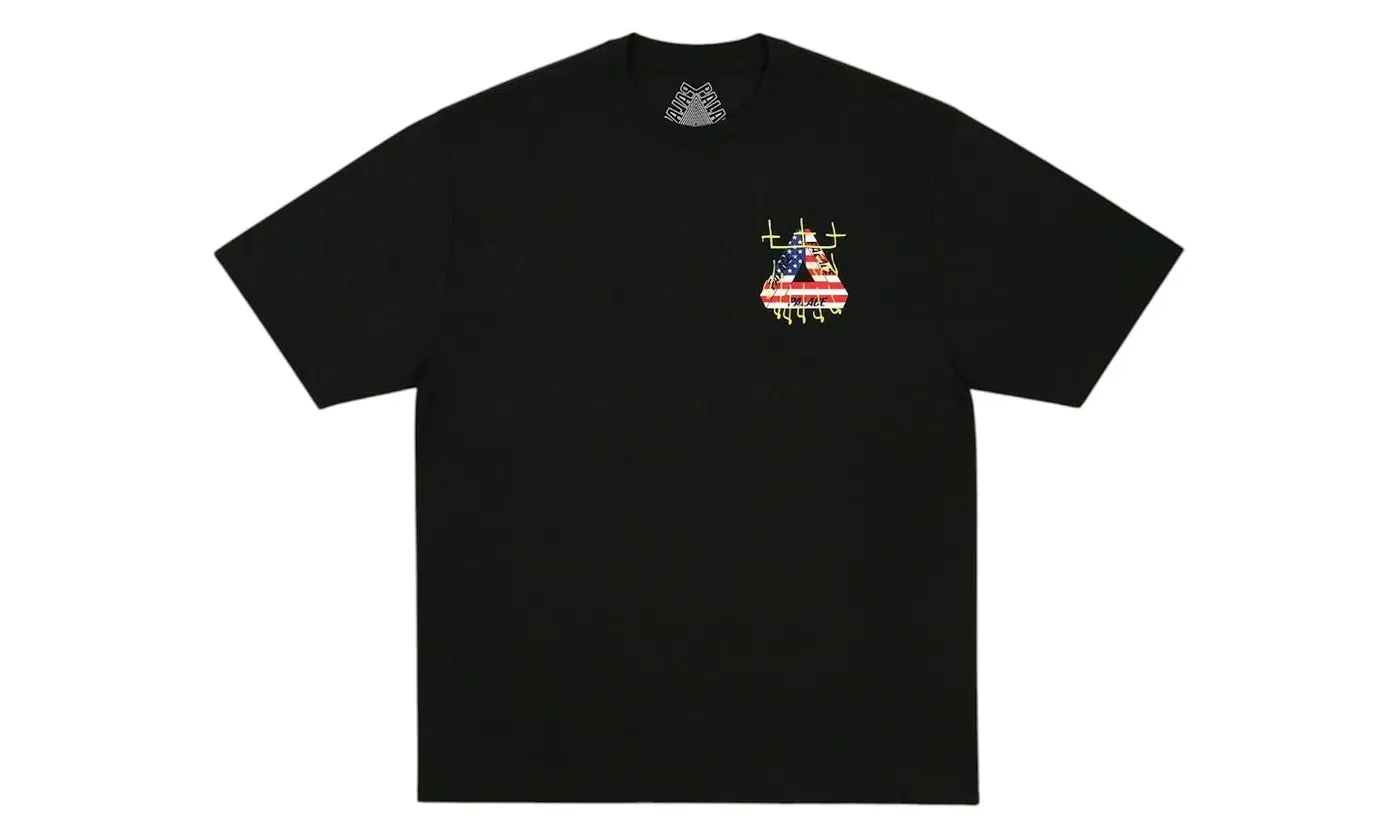 Palace King Tri T-Shirt Black - Image 2