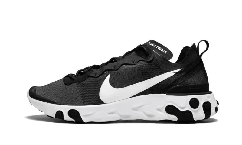 Nike React Element 55 Black White