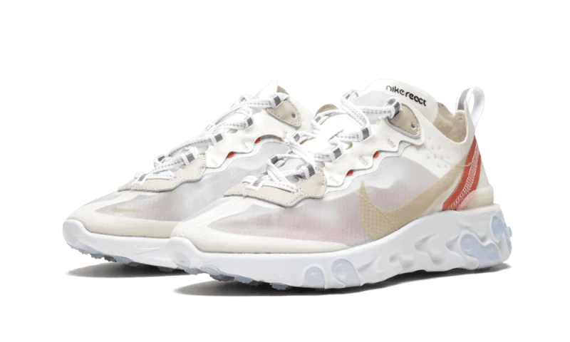 Nike React Element 87 Sail Light Bone - Image 2