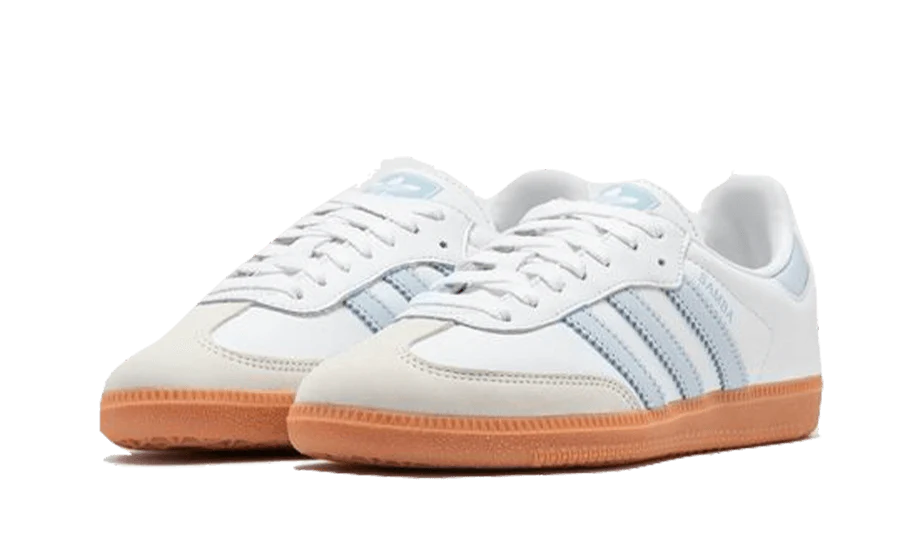 adidas Samba OG White Halo Blue Gum - Image 2