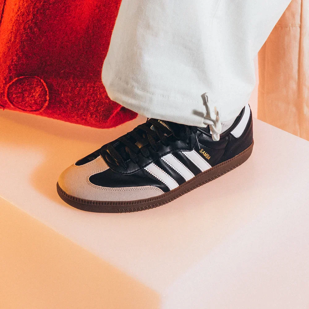 adidas Samba Vegan Black Gum - Image 3