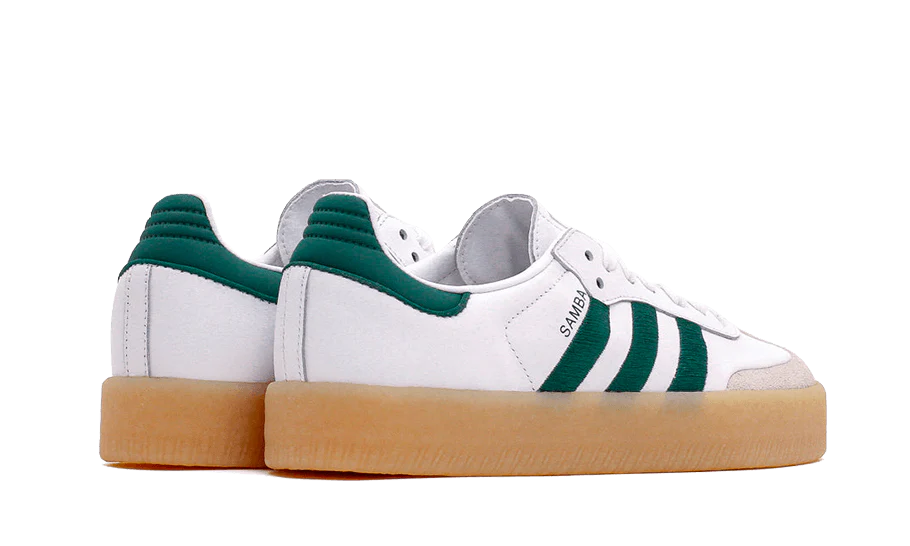 Adidas Sambae White Collegiate Green Gum - Image 3