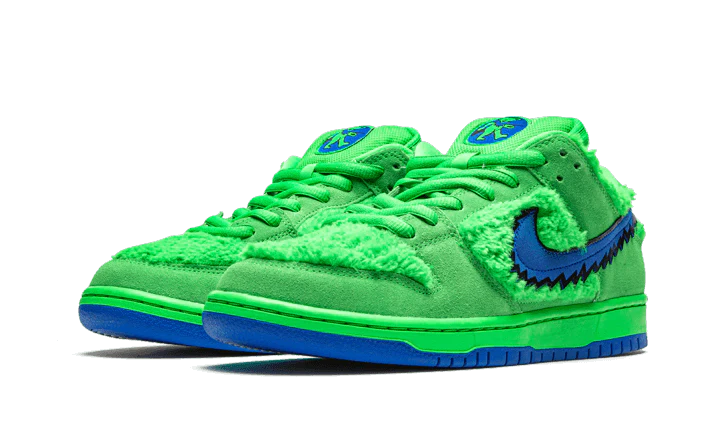 Nike SB Dunk Low Grateful Dead Bears Green - Image 2