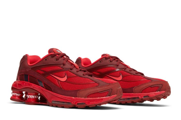 Supreme x Nike Shox Ride 2 Red - Image 3