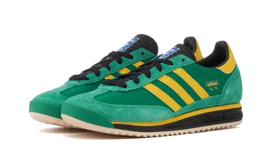 adidas SL 72 RS Green Yellow - Image 2