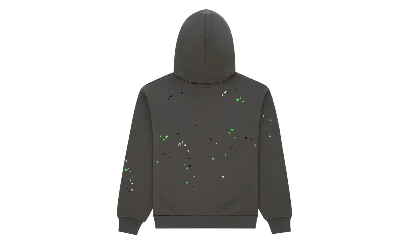 Sp5der Punk V2 Hoodie Slate - Image 2
