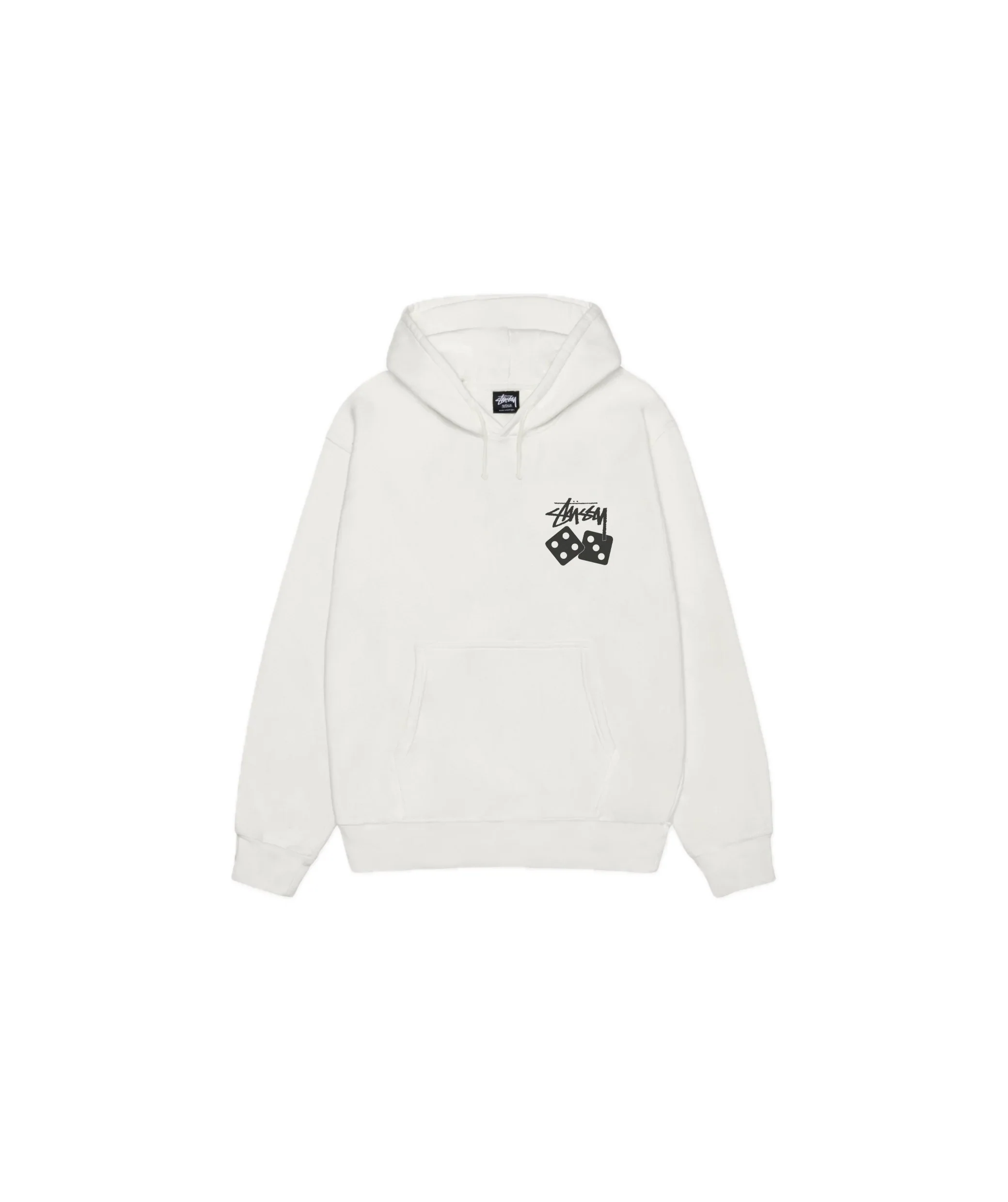 Stussy Dice Hoodie Natural Pigment Dyed