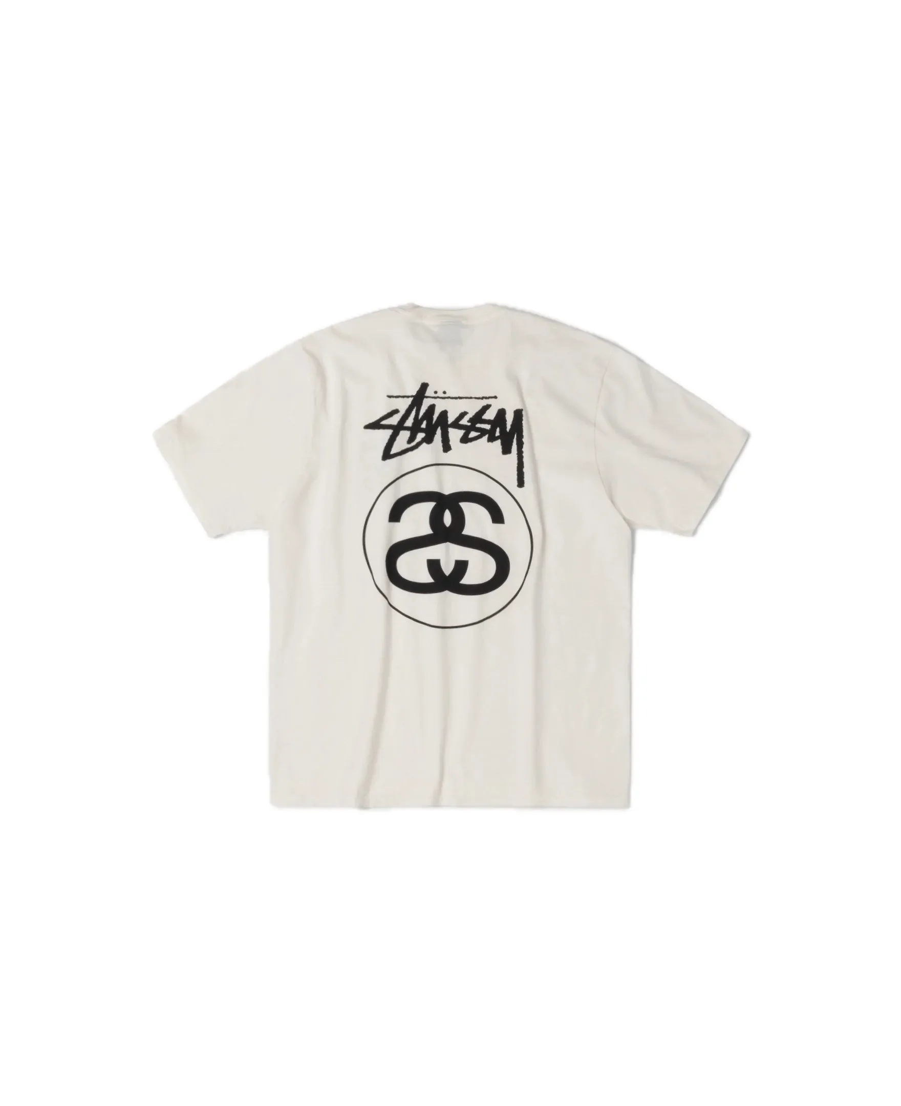 Stussy Stock Link Tee Pigment Dyed Natural