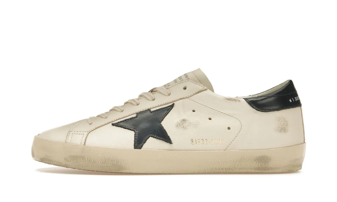 Golden Goose Super-Star Beige Night Blue