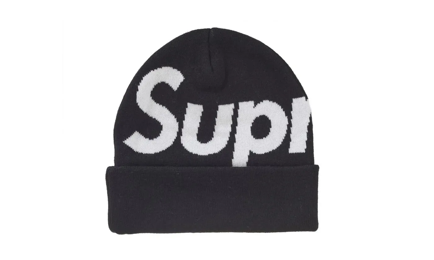 Supreme Big Logo Beanie (FW25) Black
