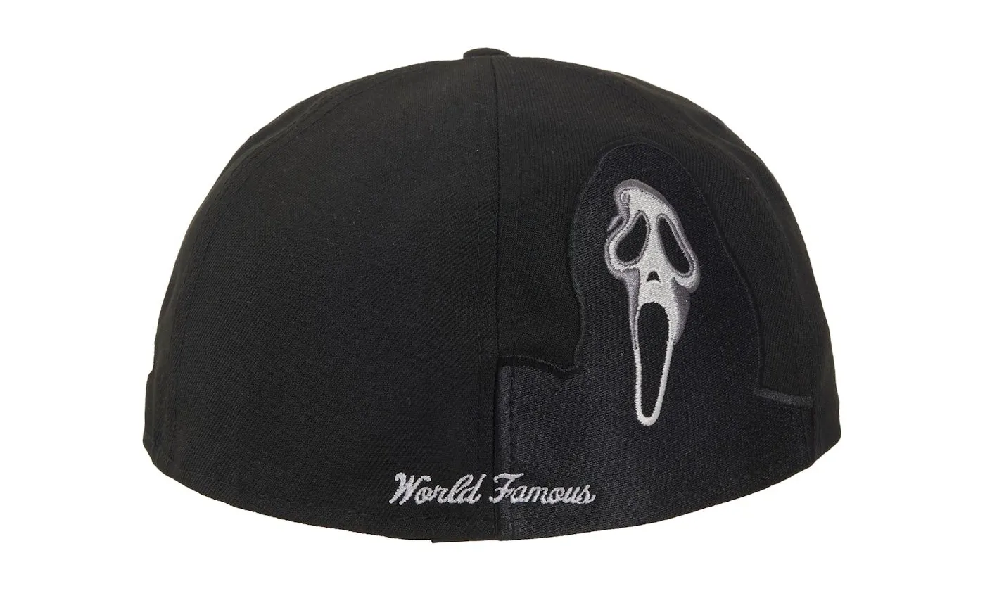 Supreme Ghostface Box Logo New Era 59Fifty Cap Black - Image 3