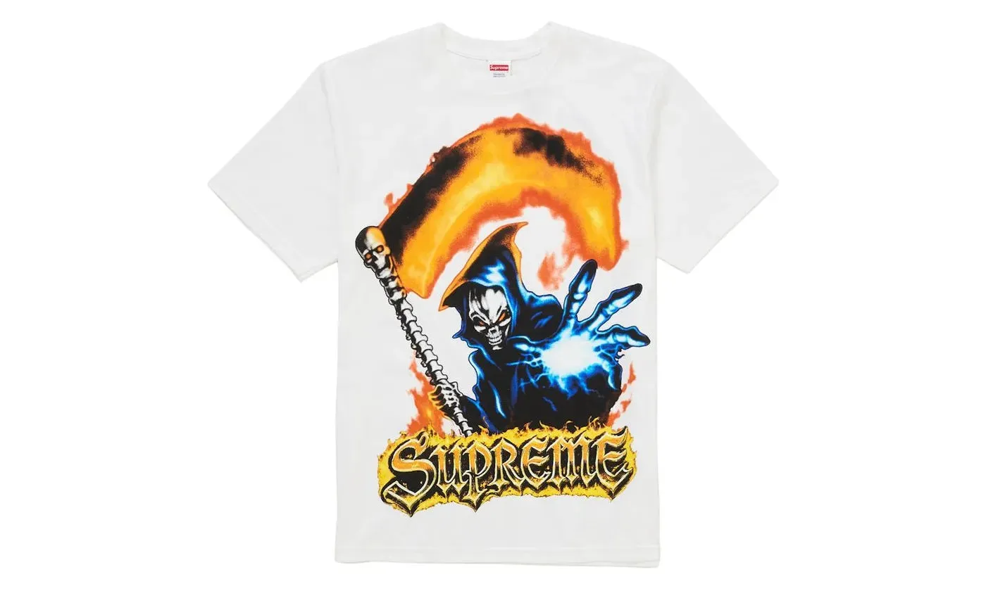 Supreme Grim Reaper Tee White