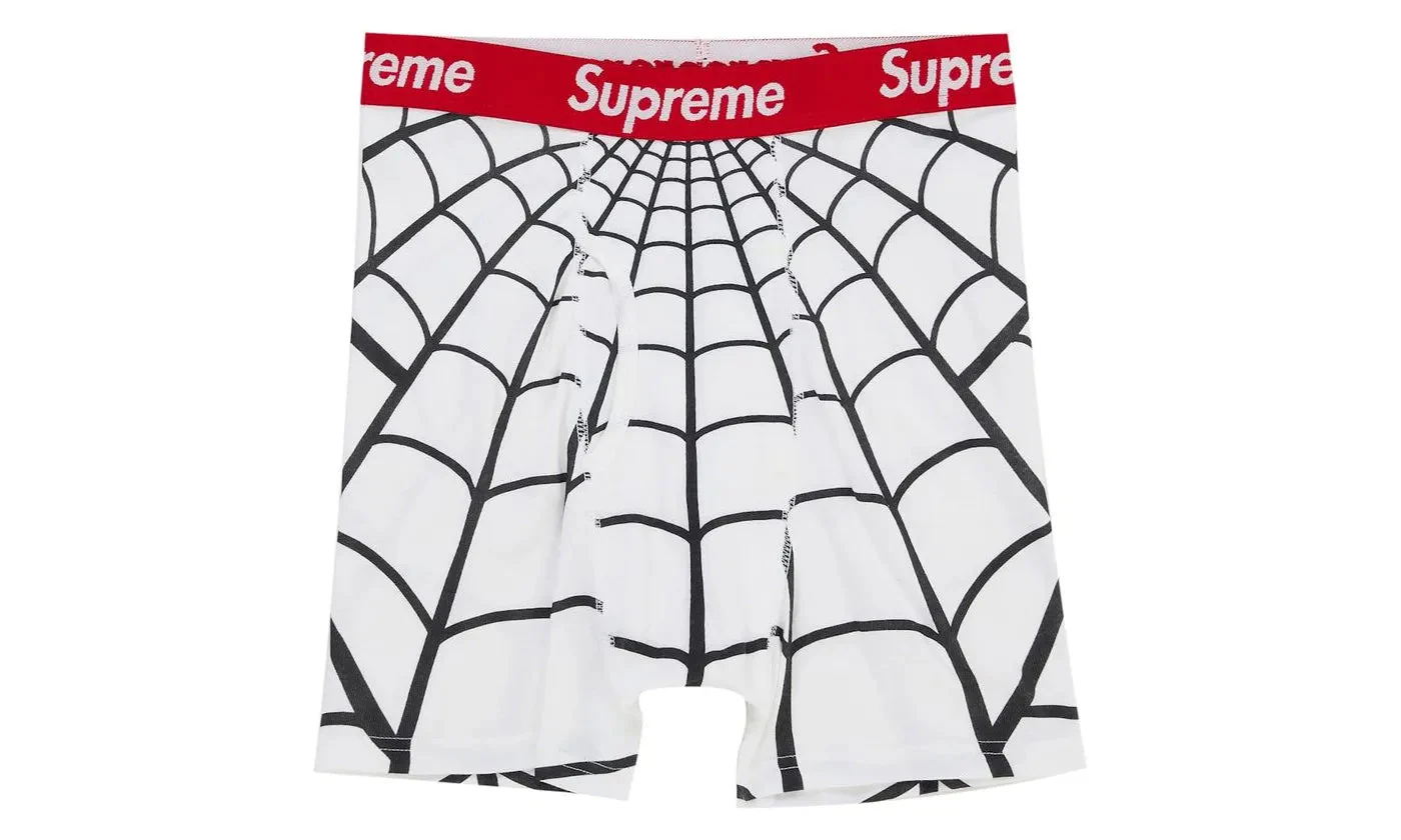 Supreme Hanes Spider-Man Boxer Briefs White (1 pair) - Image 2