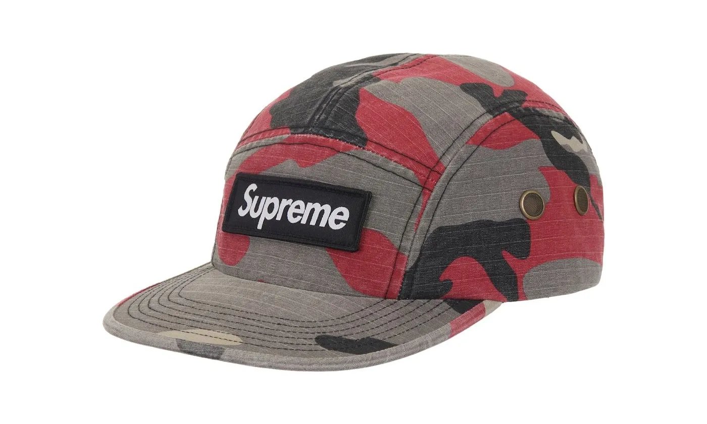 Supreme Military Camp Cap Red Camo