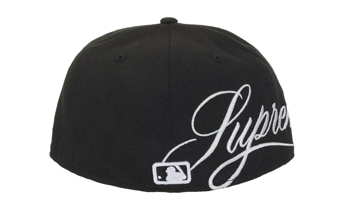 Supreme New York Yankees New Era 59Fifty Fitted Hat Black - Image 3