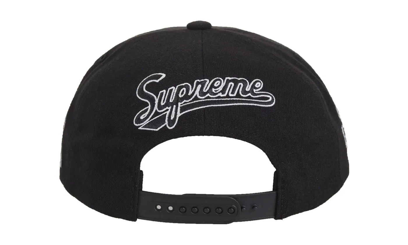 Supreme World Famous S Logo 6-Panel Black - Image 3