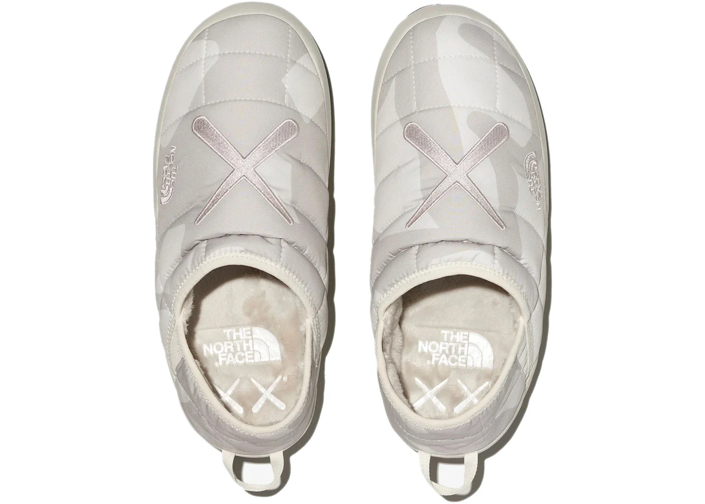 The North Face ThermoBall Traction Mule VP KAWS Moonlight Ivory Print - Image 2