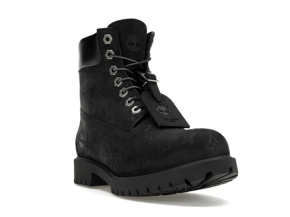 Timberland 6' Ankle Boot Black Monogram - Image 3