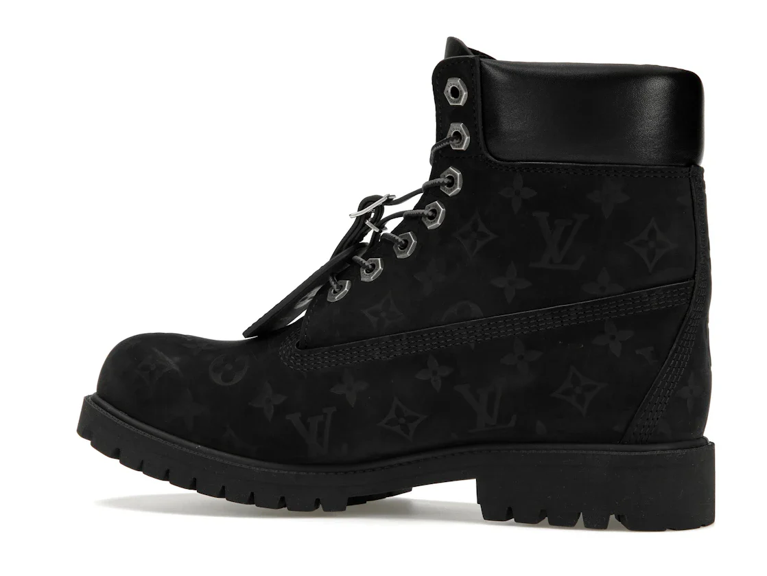 Timberland 6' Ankle Boot Black Monogram - Image 5