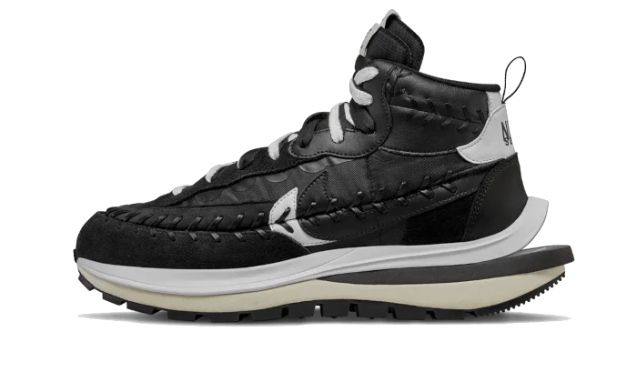 Sacai x Nike Vaporwaffle Jean Paul Gaultier Black White
