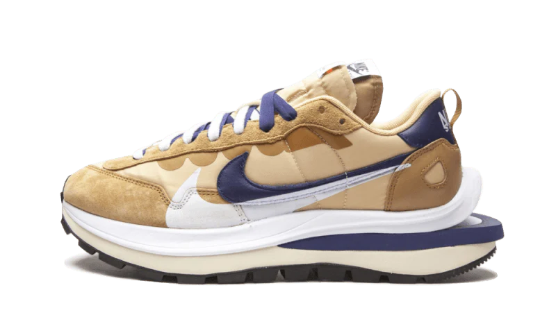 Sacai x Nike Vaporwaffle Tan Navy