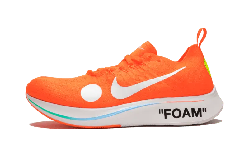 Off-White x Nike Zoom Fly Mercurial Total Orange